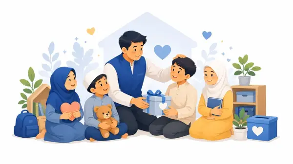 Bantu Anak Yatim dan Dhuafa