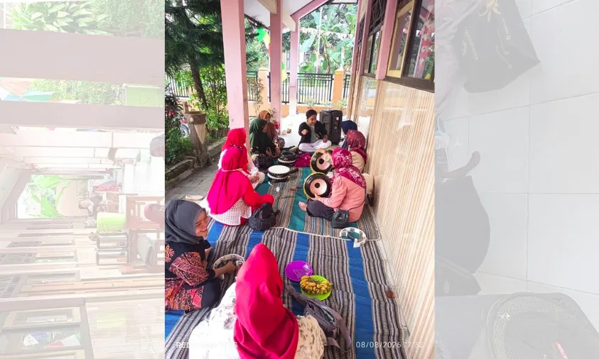 Latihan Rutin Hadroh MPS MPSI Pererat Silaturahmi dan Kekompakan Anggota