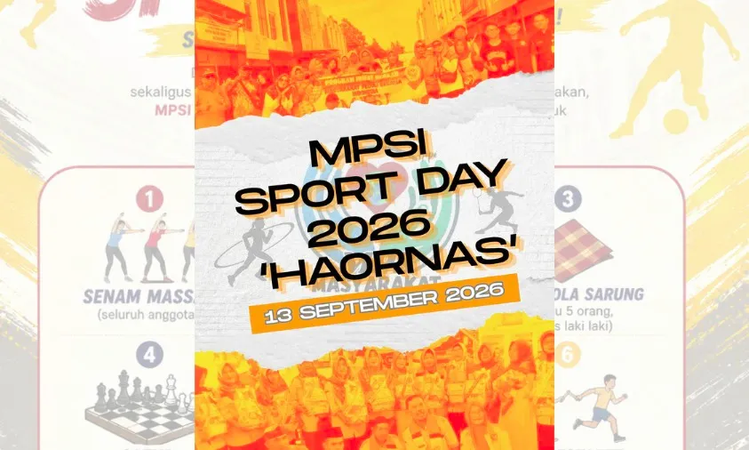 MPSI Sport Day 2026 Siap Meriahkan HAORNAS dengan Beragam Lomba