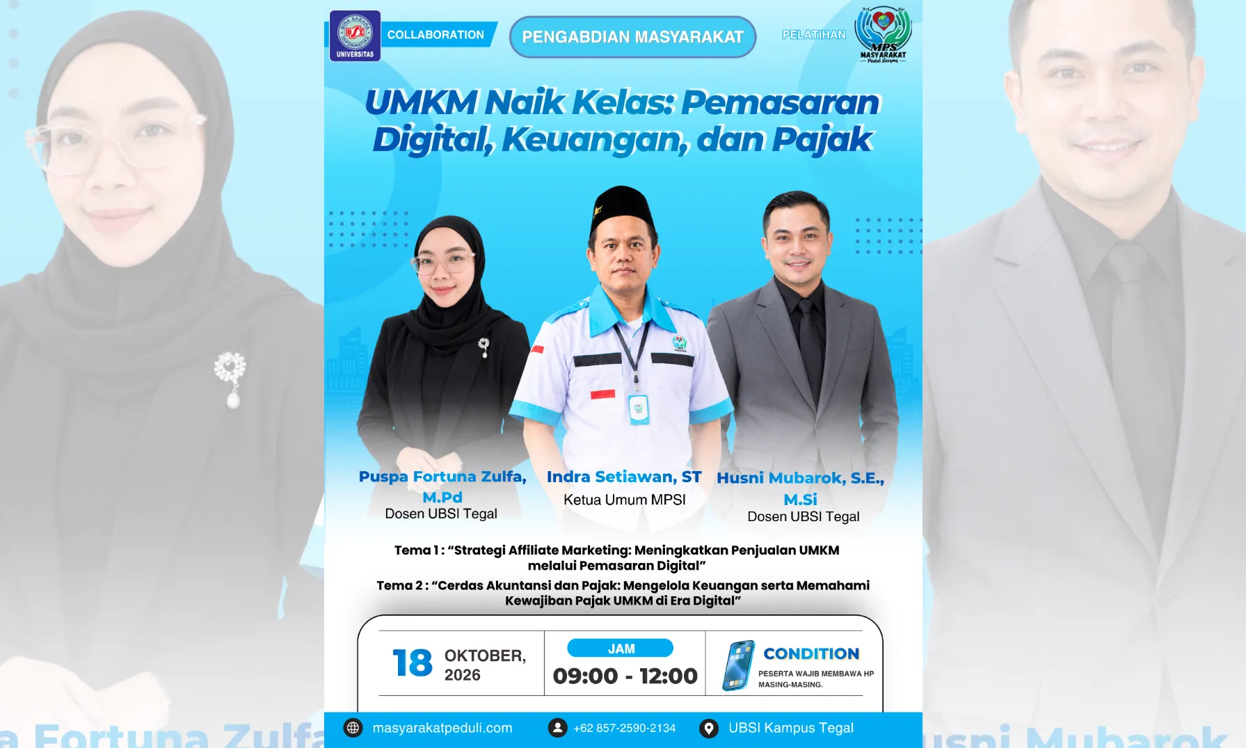 MPSI Siapkan Pelatihan Pemasaran Digital, Keuangan, dan Pajak untuk Tingkatkan Kapasitas UMKM